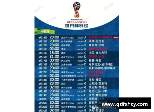 2022足球世界杯全程赛程及重要比赛时间安排
